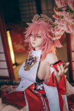 BEZLYA彼之良娃娃 -風鈴3號Pro妝 - 155Mcm- 2.2CF - Ecup｜原神 八重神子 矽膠娃娃 - Image 17