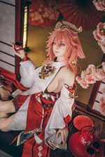 BEZLYA彼之良娃娃 -風鈴3號Pro妝 - 155Mcm- 2.2CF - Ecup｜原神 八重神子 矽膠娃娃 - Image 18