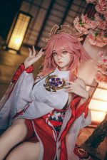 BEZLYA彼之良娃娃 -風鈴3號Pro妝 - 155Mcm- 2.2CF - Ecup｜原神 八重神子 矽膠娃娃 - Image 21