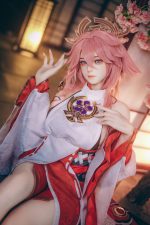 BEZLYA彼之良娃娃 -風鈴3號Pro妝 - 155Mcm- 2.2CF - Ecup｜原神 八重神子 矽膠娃娃 - Image 25