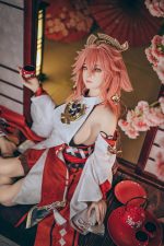 BEZLYA彼之良娃娃 -風鈴3號Pro妝 - 155Mcm- 2.2CF - Ecup｜原神 八重神子 矽膠娃娃 - Image 9