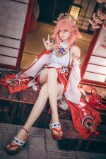 BEZLYA彼之良娃娃 -風鈴3號Pro妝 - 155Mcm- 2.2CF - Ecup｜原神 八重神子 矽膠娃娃 - Image 2