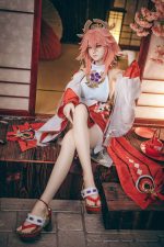 BEZLYA彼之良娃娃 -風鈴3號Pro妝 - 155Mcm- 2.2CF - Ecup｜原神 八重神子 矽膠娃娃 - Image 8