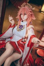 BEZLYA彼之良娃娃 -風鈴3號Pro妝 - 155Mcm- 2.2CF - Ecup｜原神 八重神子 矽膠娃娃 - Image 7