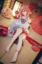 BEZLYA彼之良娃娃 -風鈴3號Pro妝 - 155Mcm- 2.2CF - Ecup｜原神 八重神子 矽膠娃娃 - Image 3