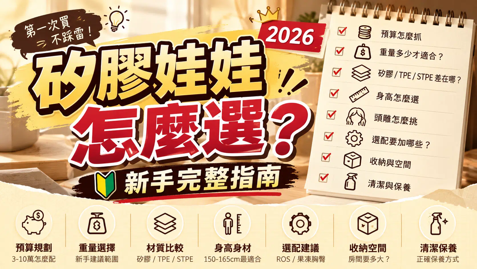 矽膠娃娃怎麼選