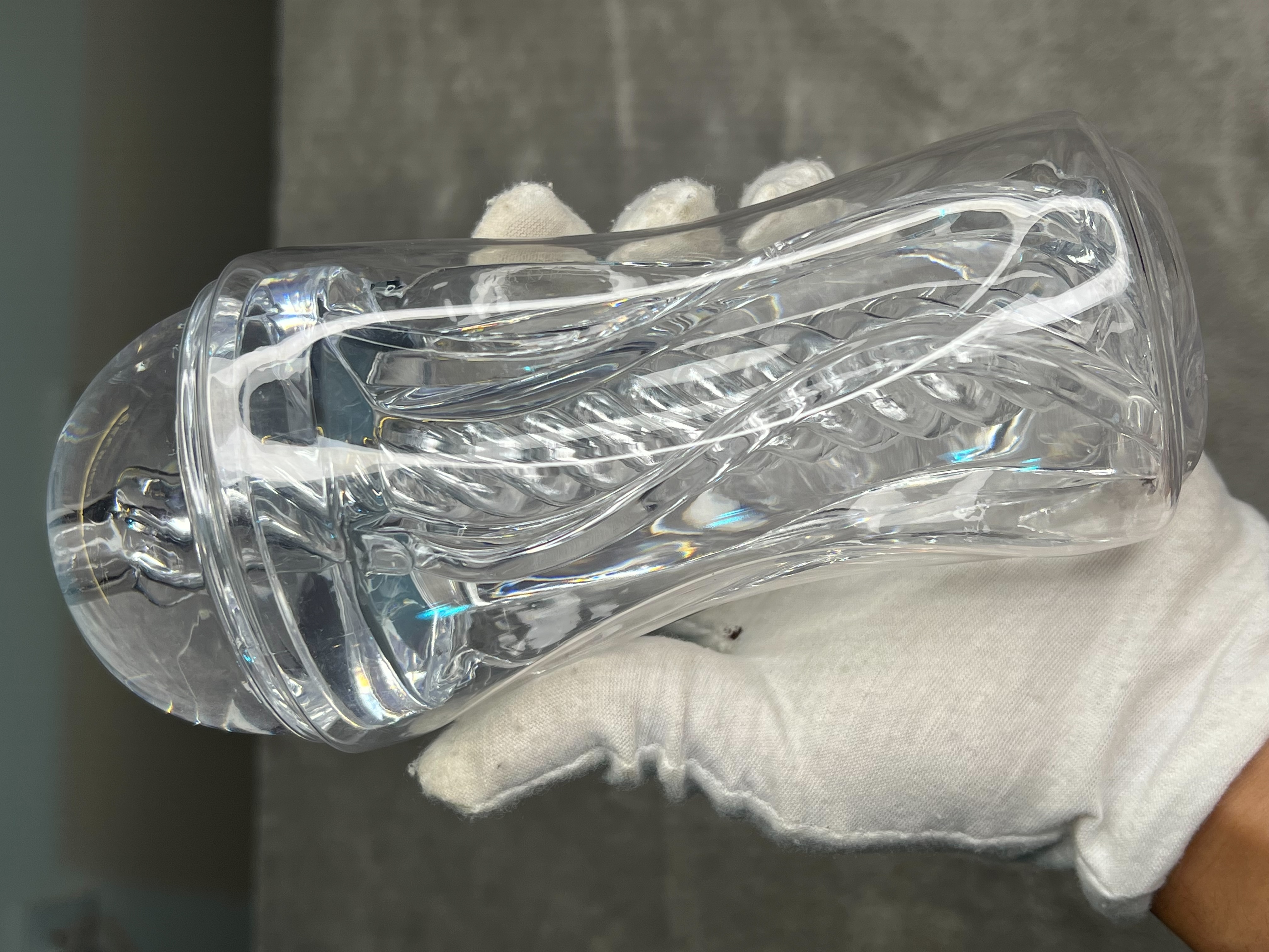 彼之良 SLIME 透明飛機杯展示