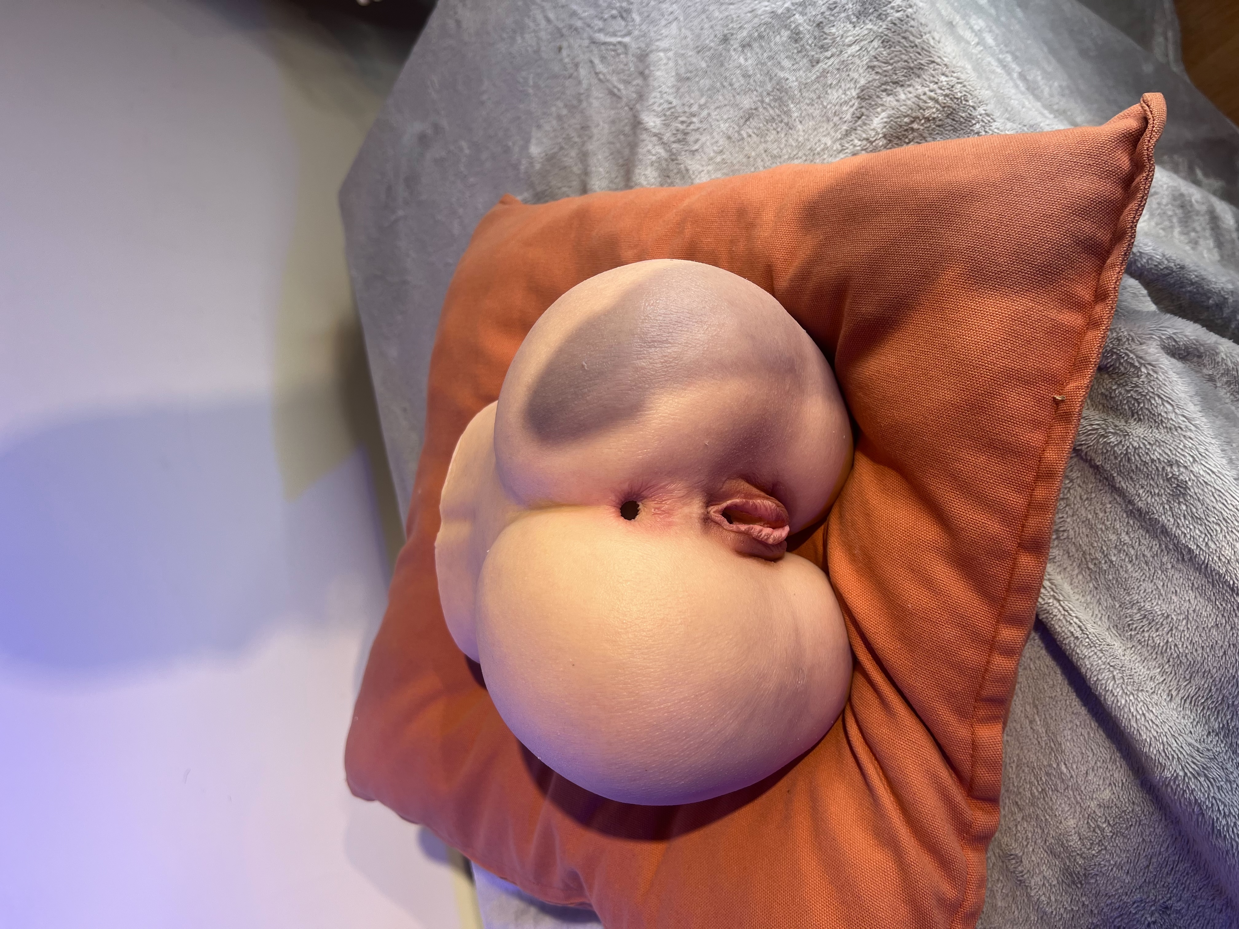 小美尻5KG矽膠屁股倒模實拍展示