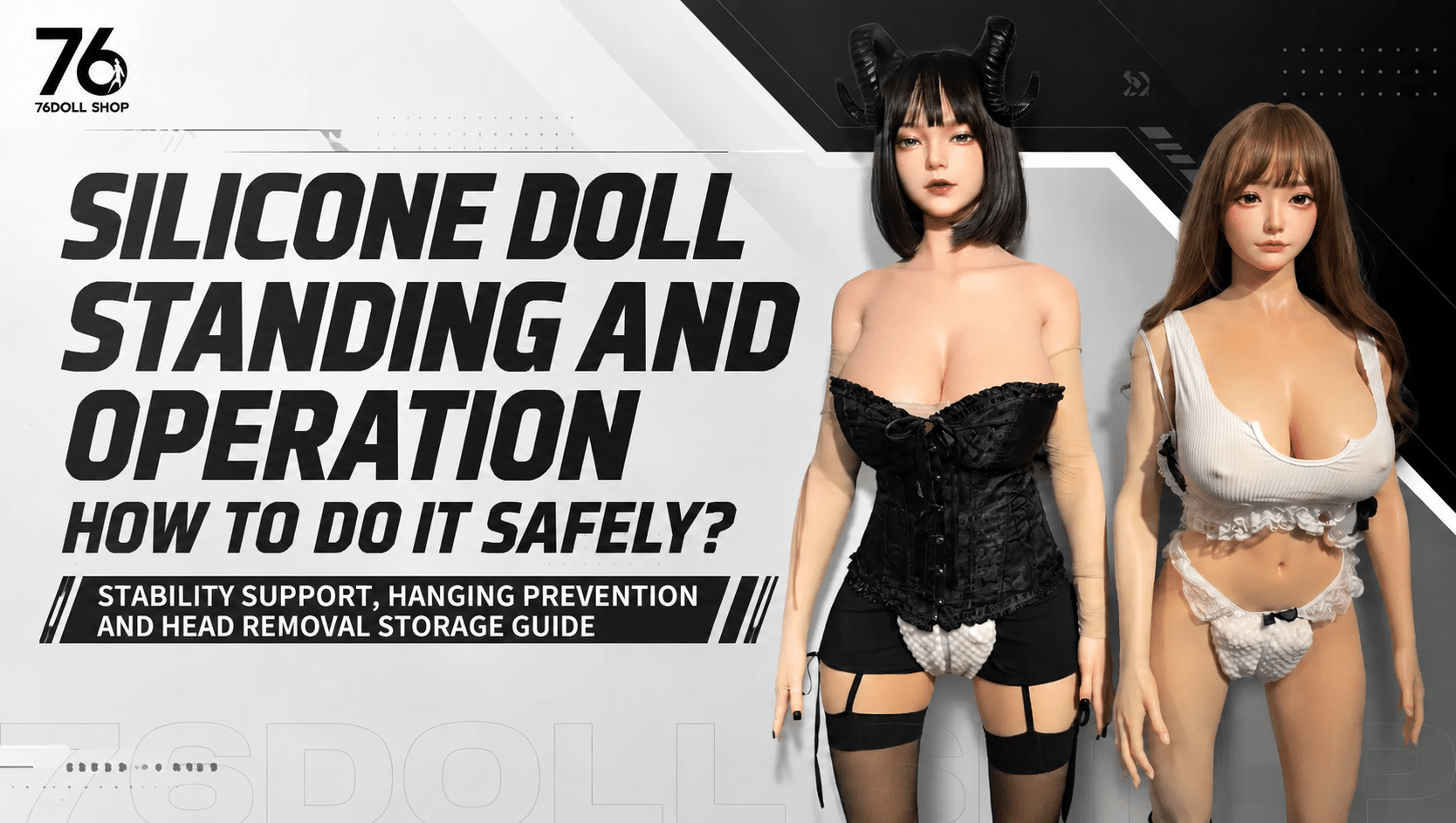 Silicone Doll Standing and Operation Guide Article Cover Image