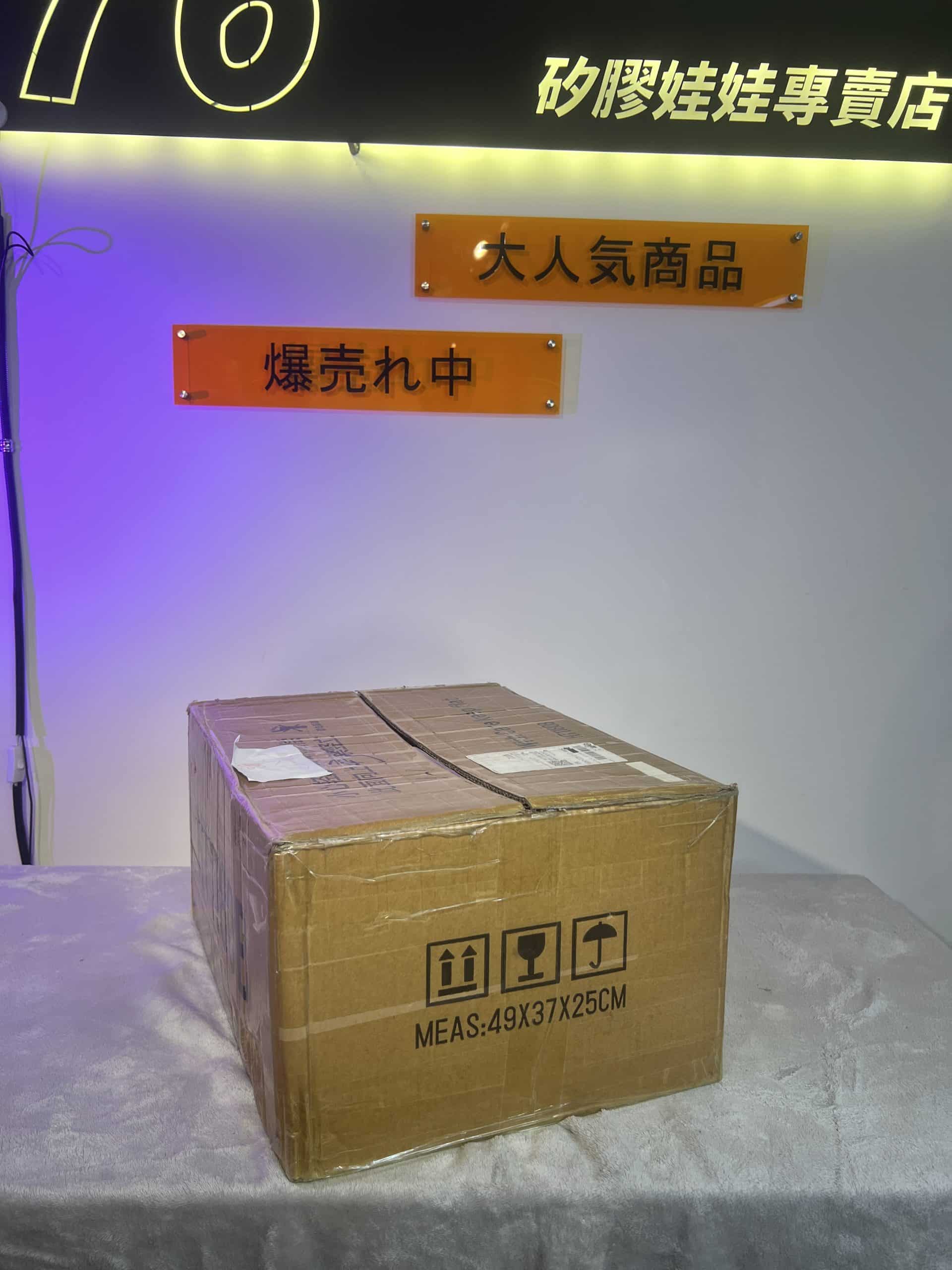 玩偶姊姊屁股開箱推薦 HongKongDoll 臀模運輸箱